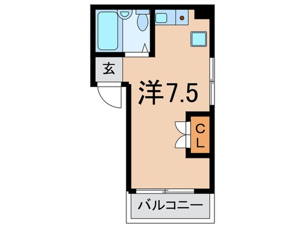 ハタマンションの物件間取画像